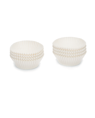 Set 200 hartii de copt pentru briose, 5 cm, albe - PATISSE